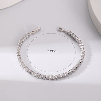Platinum In The Air Bracelet