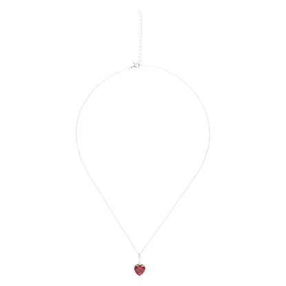 Red Heart Pendant Necklace