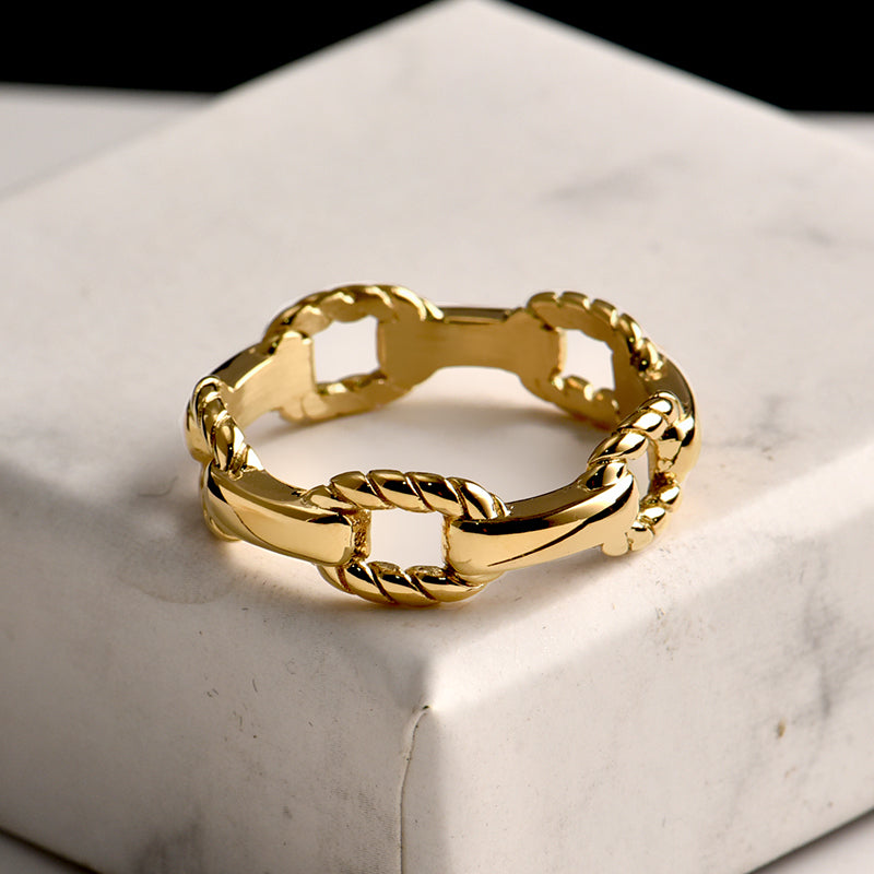 Cutout Open Ring