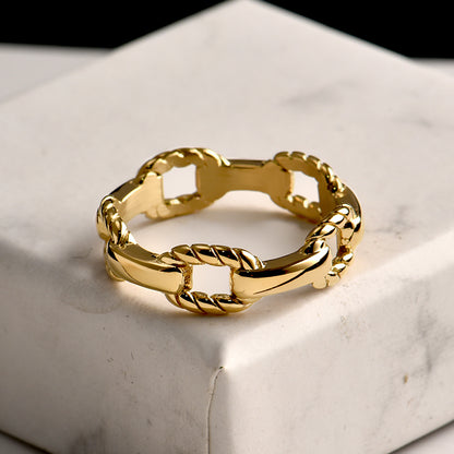 Cutout Open Ring