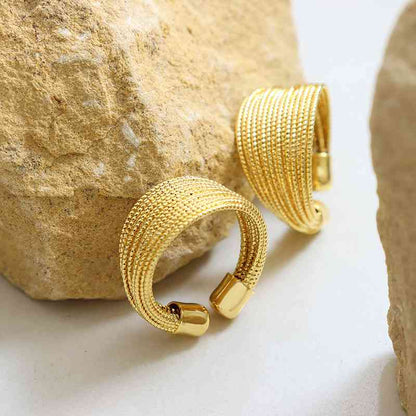 Gold Open Ring