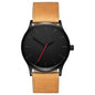 Men Sport Leather Wrist Watch