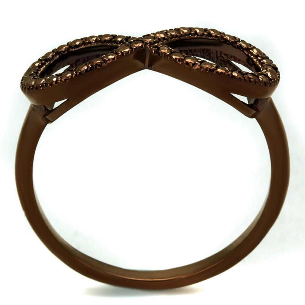 Coffee Light Brass Ring