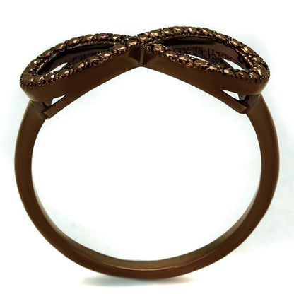 Coffee Light Brass Ring