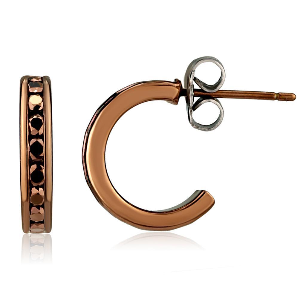 Brown Coco Earrings