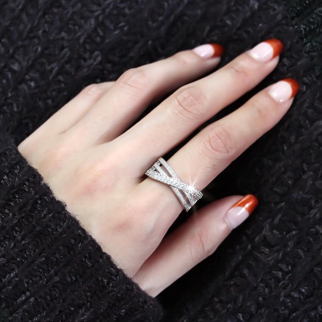 Clear Water Diamond Ring
