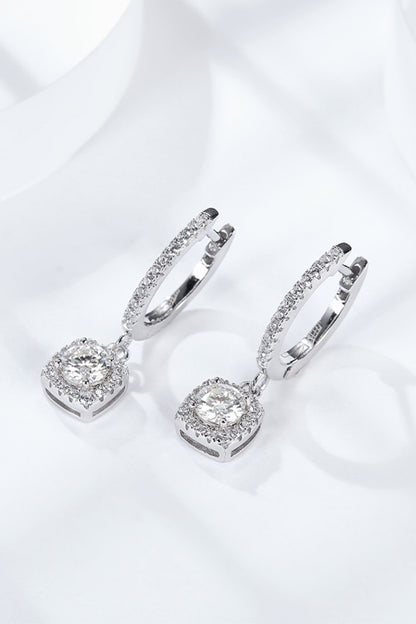 Huggie Drop Earrings