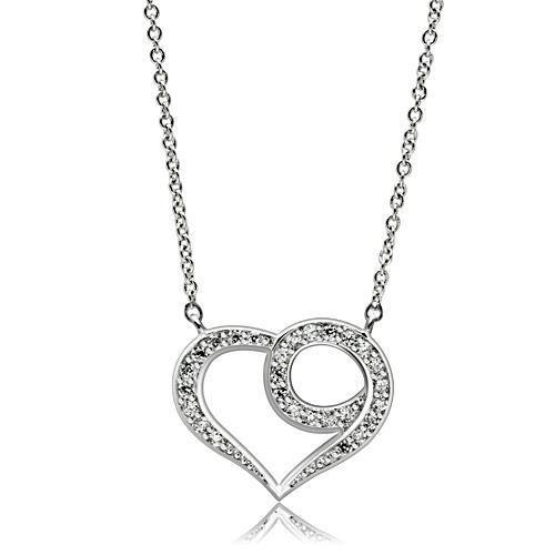 Heart Cut Diamond Necklace