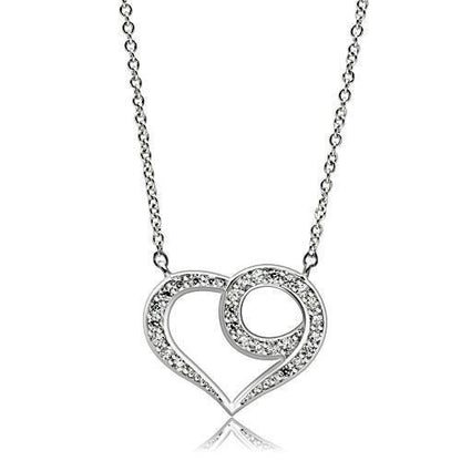 Heart Cut Diamond Necklace