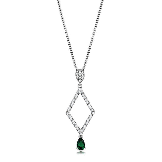 Emerald Diamond Necklace