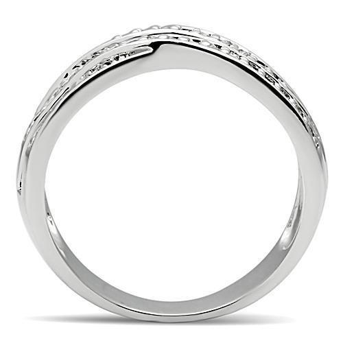 Crossover Diamond Ring