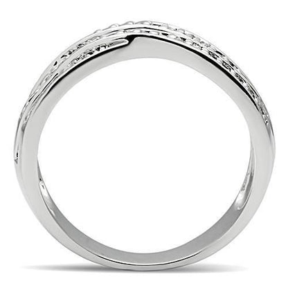 Crossover Diamond Ring