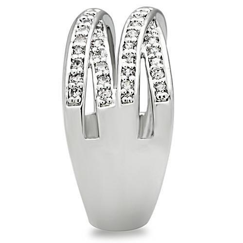 Crossover Diamond Ring