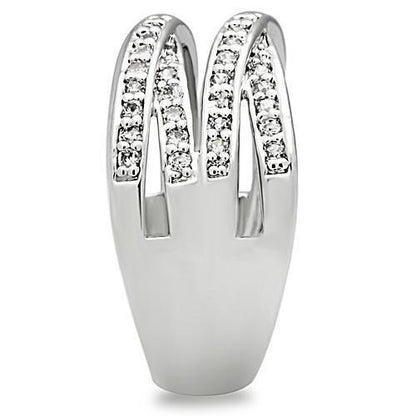 Crossover Diamond Ring