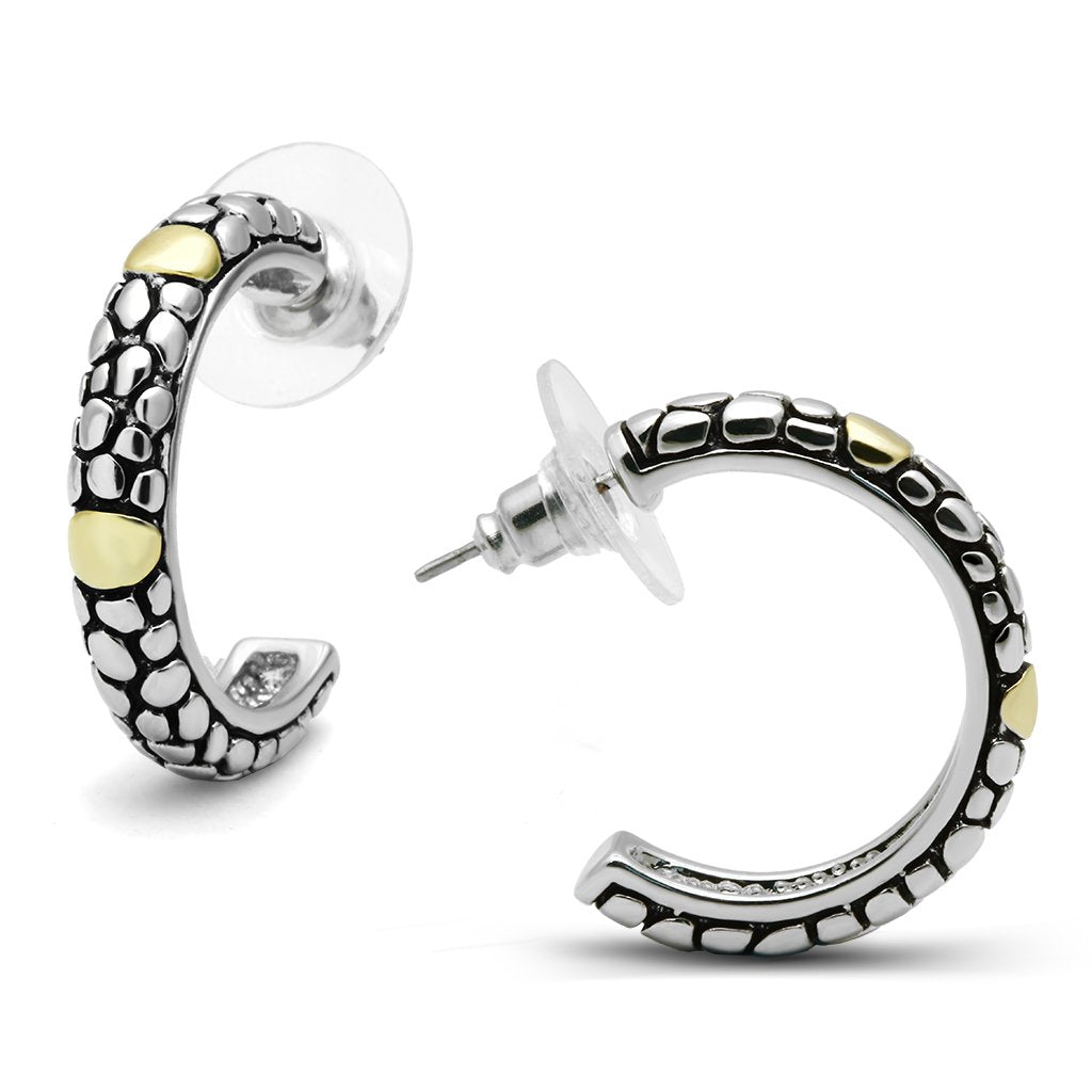 Revert Two-Tone Earrings