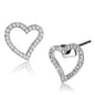 Diamond Heart Earrings