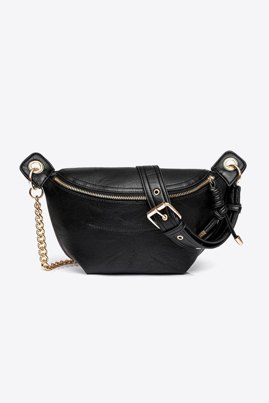 Crossover Strap Crossbody Bag