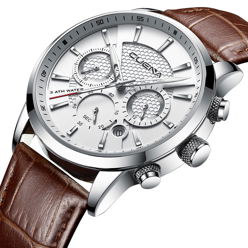 Men's Genuine Leather Watches