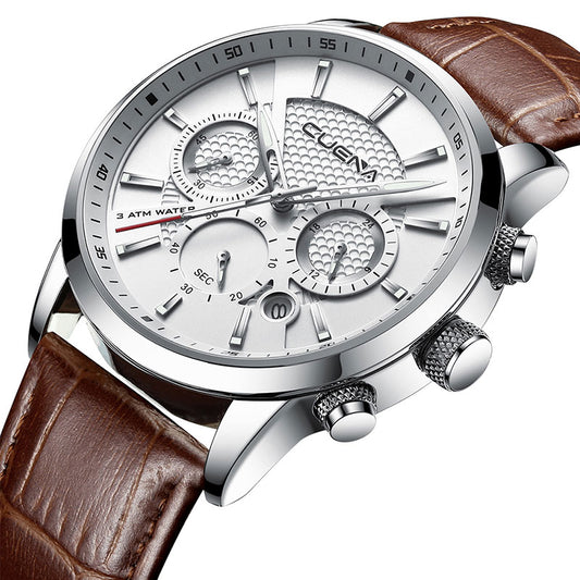 Men's Genuine Leather Watches