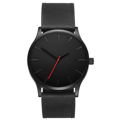 Men Sport Leather Wrist Watch