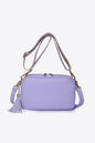 Leather Tassel Crossbody Bag