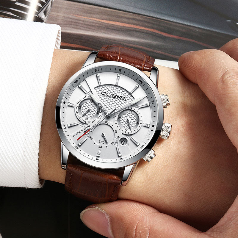 Men's Genuine Leather Watches