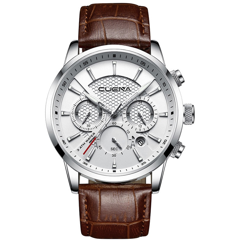 Men's Genuine Leather Watches