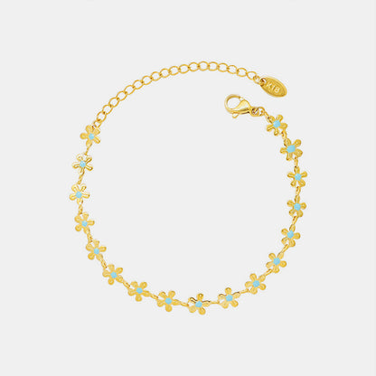 Drip Flower Bracelet