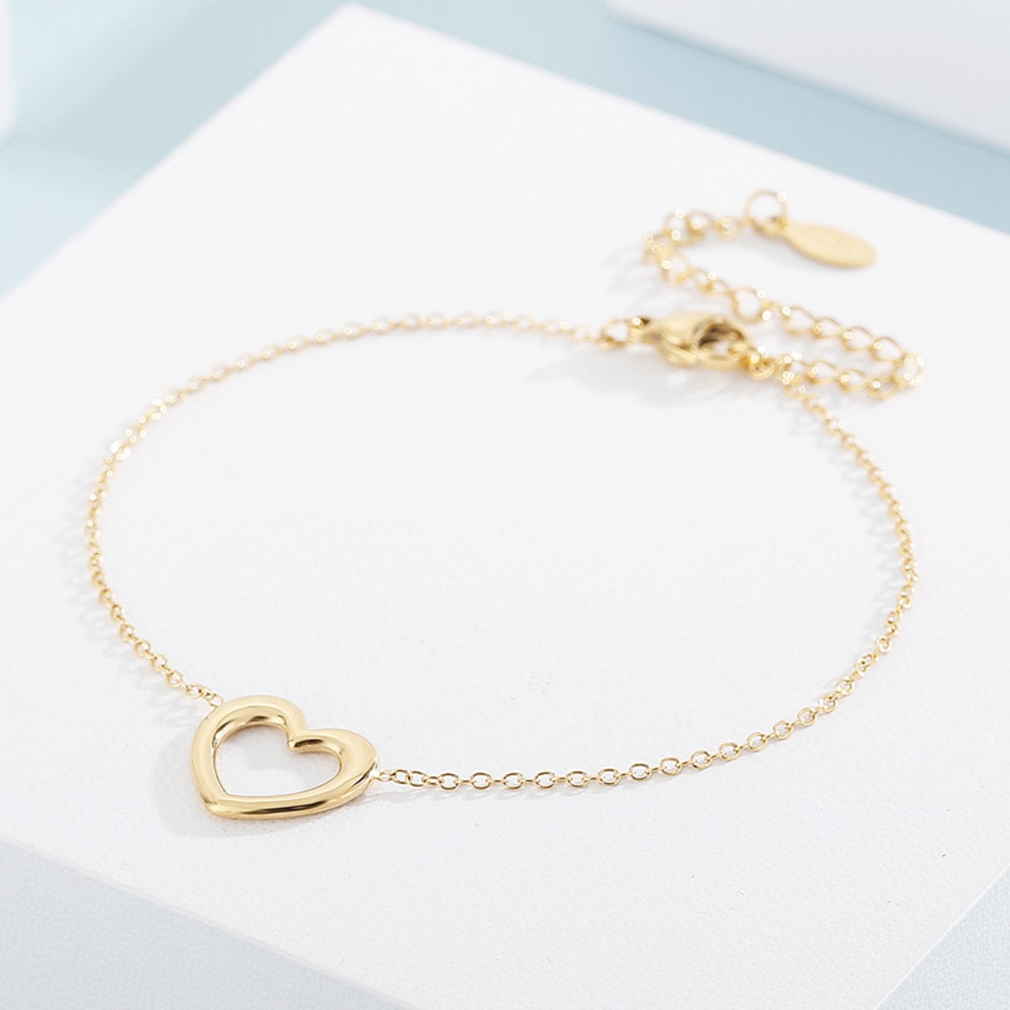 Heart Necklace, Bracelet and Earrings Jewelry Set