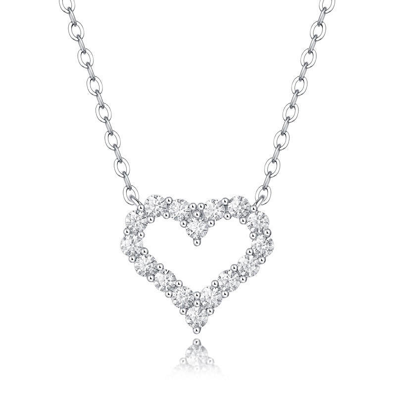 Hollow Out Heart Necklace