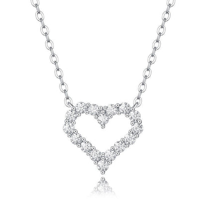Hollow Out Heart Necklace
