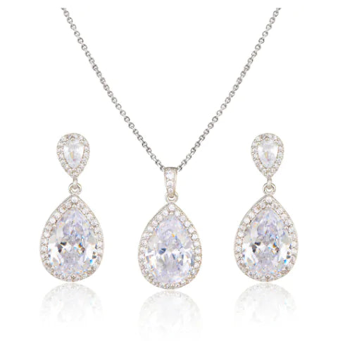 Ruby Red 3pcs Necklace Set