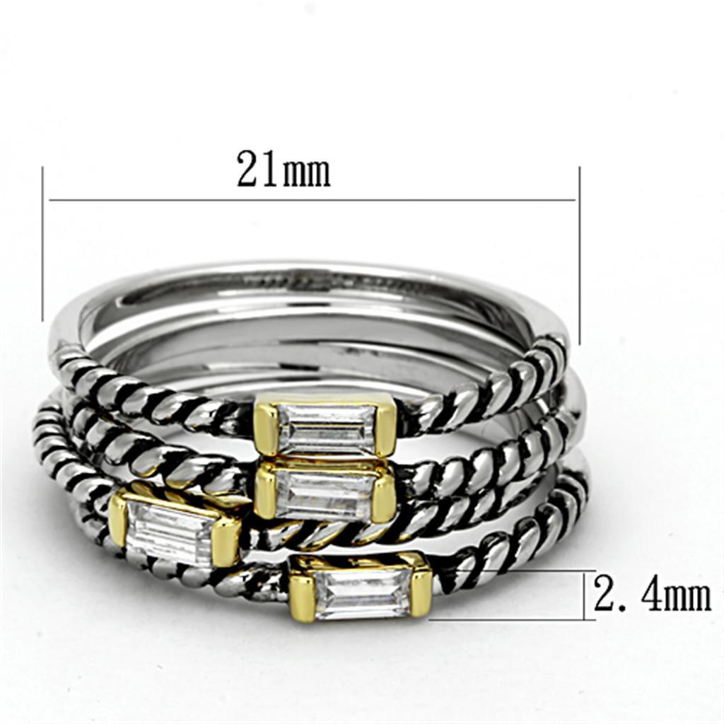 Reverse Two-Tone  Ring