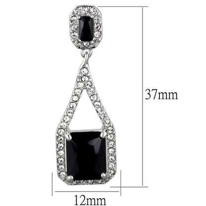 Drop Diamond Earrings