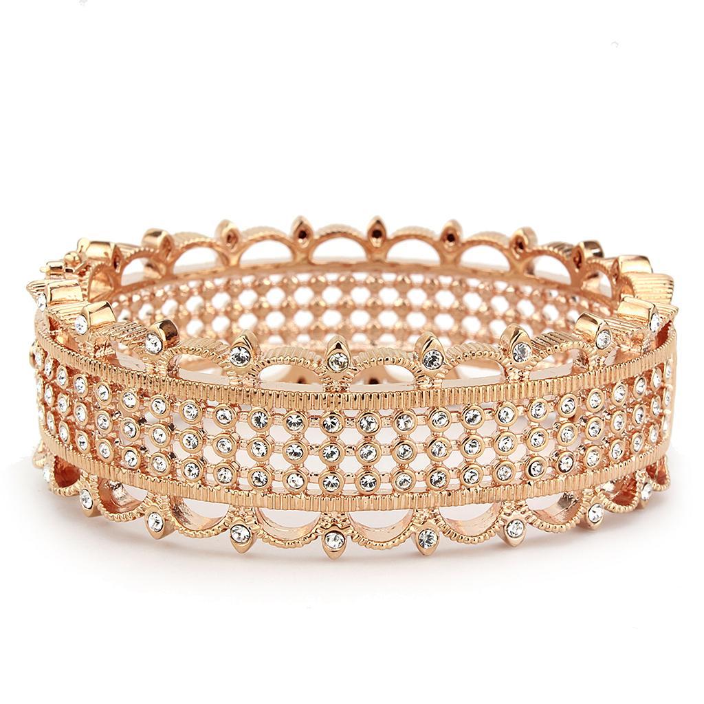 A Roundabout Gold Bangle