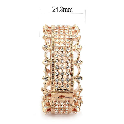 A Roundabout Gold Bangle