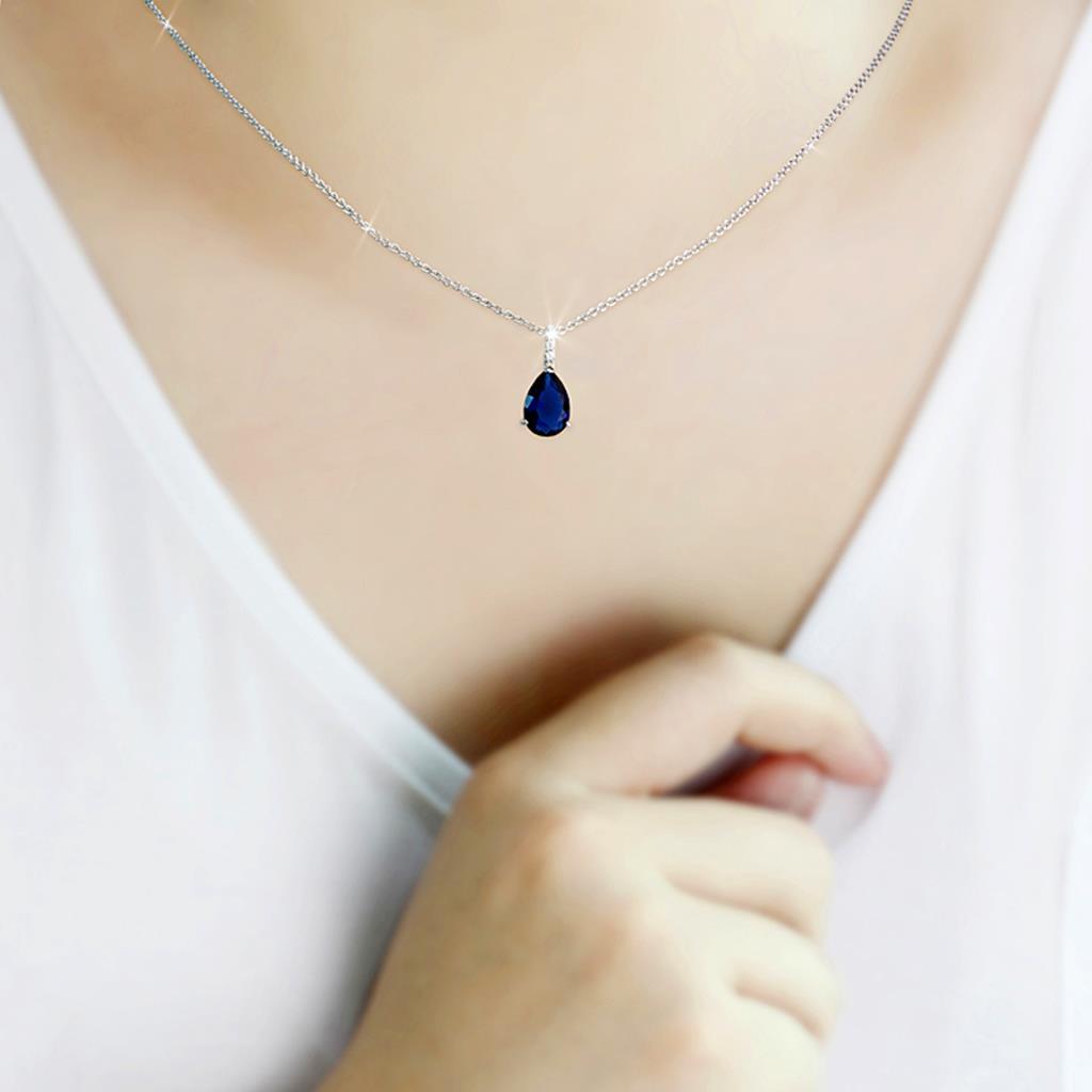 Blue Sapphire Pendant