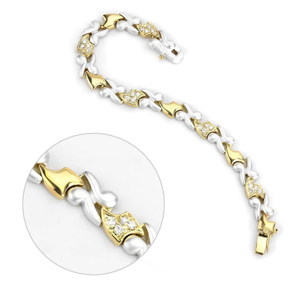 Gold & Sheer Bracelet