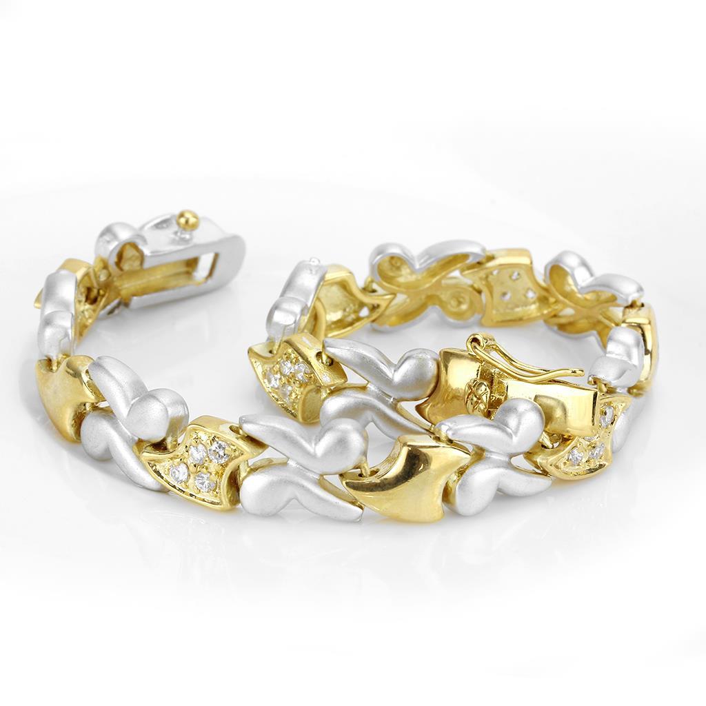 Gold & Sheer Bracelet