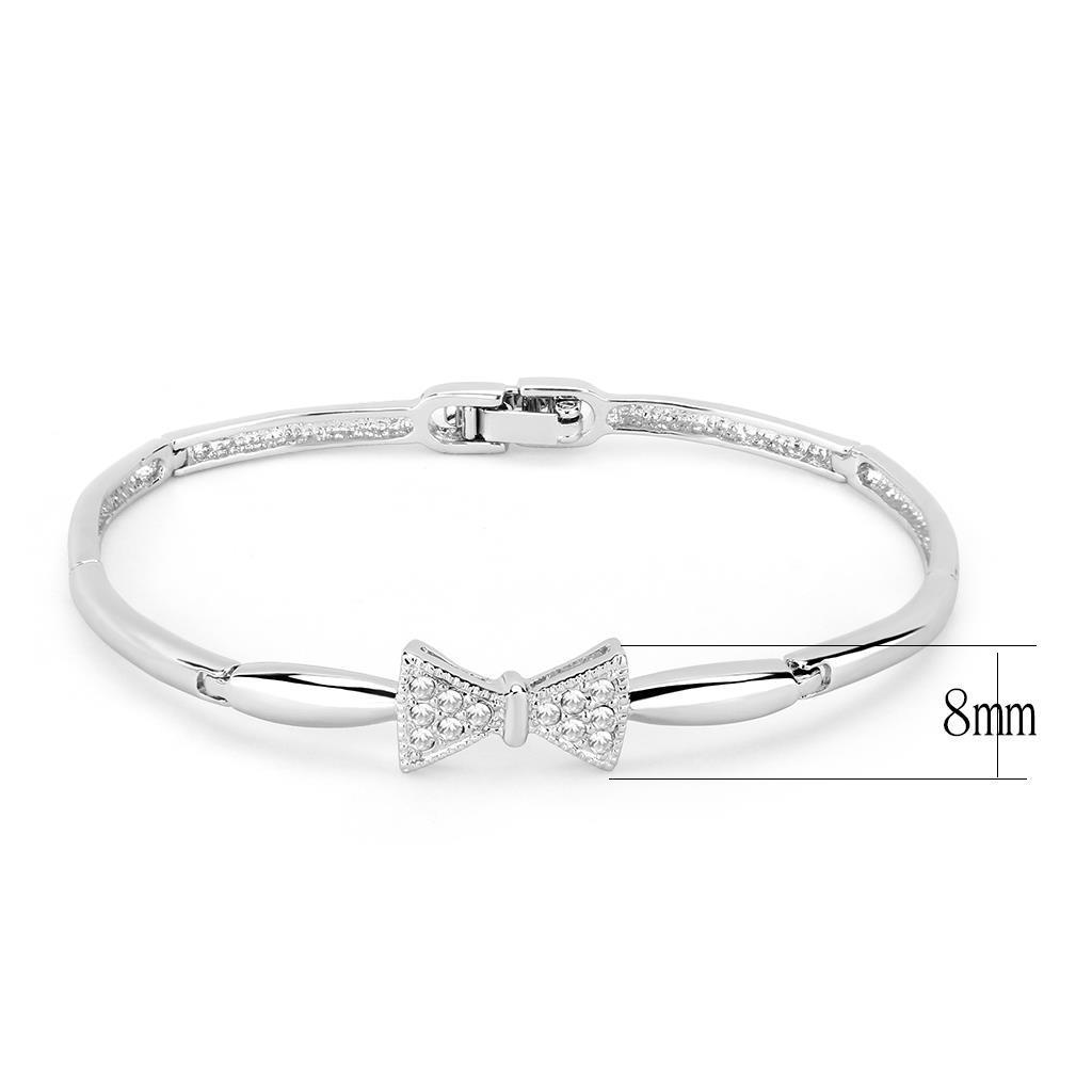 Diamond Bow Bracelet
