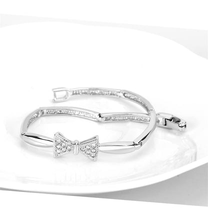 Diamond Bow Bracelet