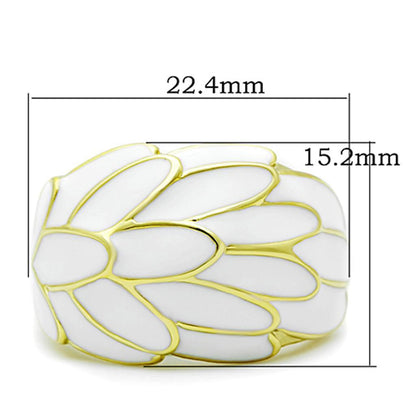 Bella Boom Gold & White Ring