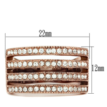 Rose Gold Unique  Ring