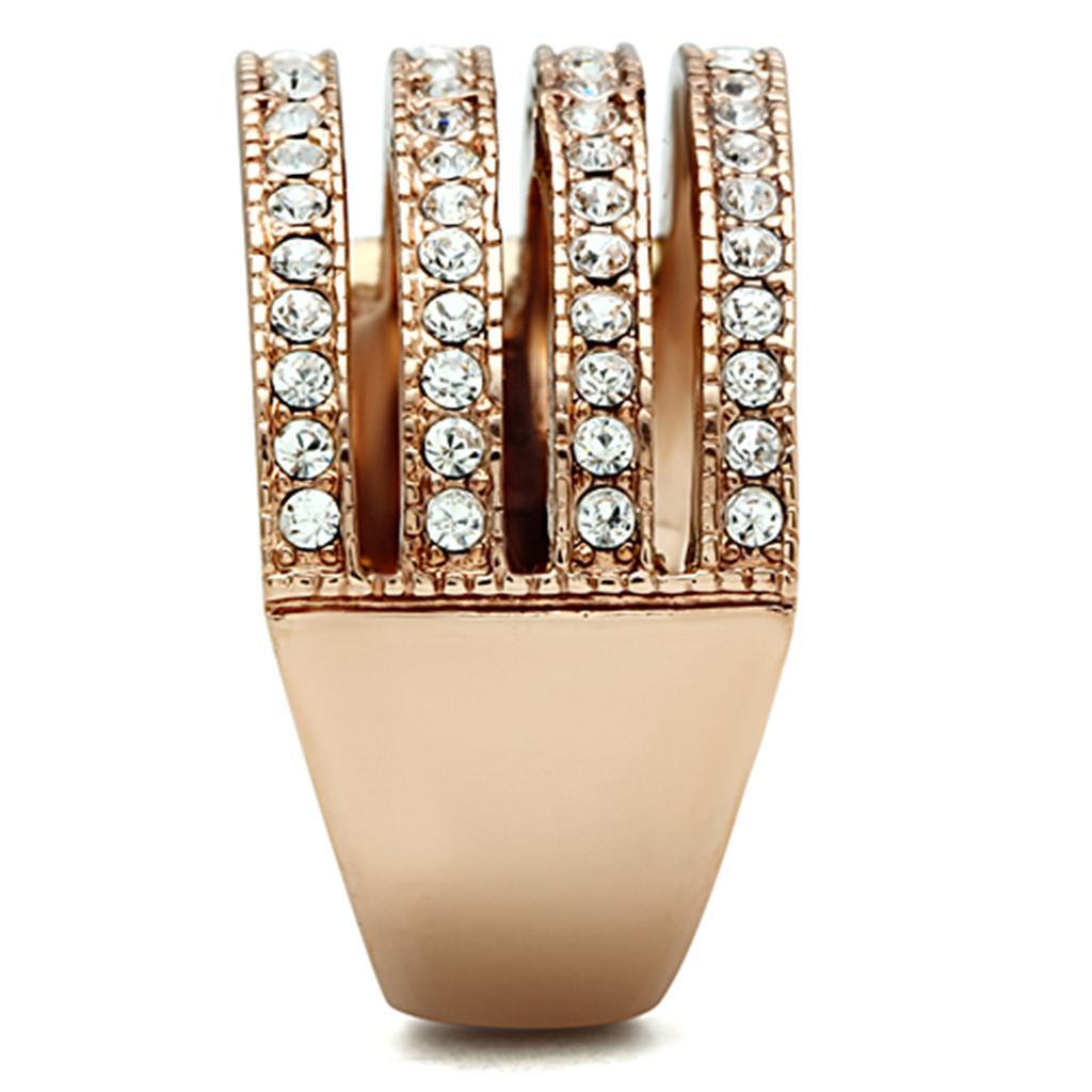 Rose Gold Unique  Ring