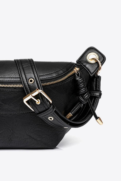 Crossover Strap Crossbody Bag
