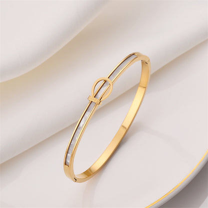 Belt Buckle Design Bracelet