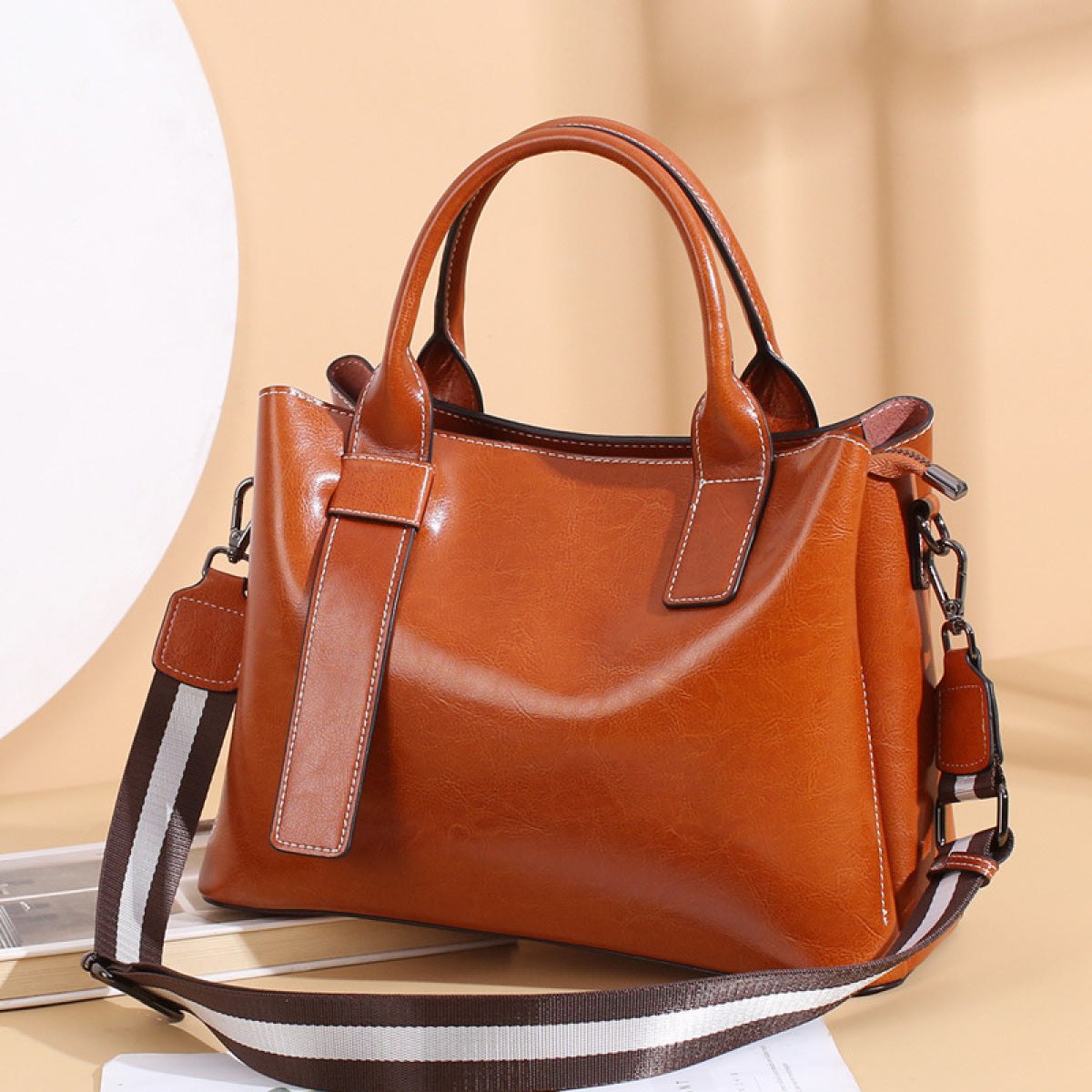 Large-Capacity Shoulder Bag