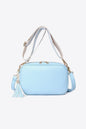 Leather Tassel Crossbody Bag