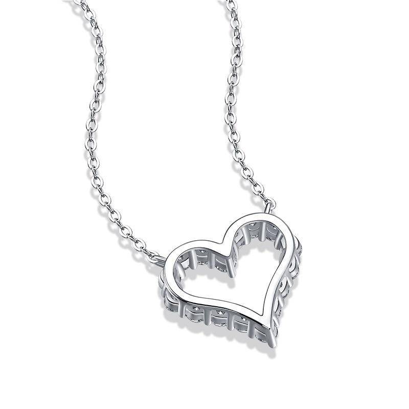 Hollow Out Heart Necklace