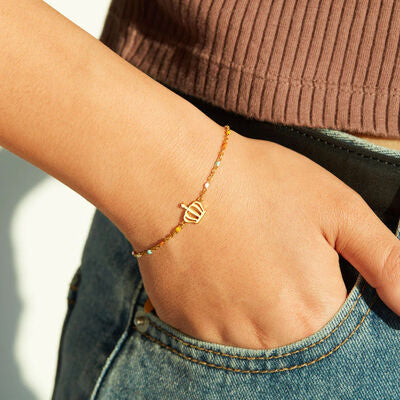Gold Crown  Bracelet